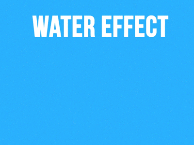 Water Effect after colors effects lines water