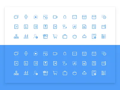 Medical Icons for Dr. Right icon set medical app specifications