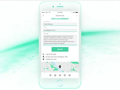 Daily Ui 028 - Contact Us 028 contact daily ui