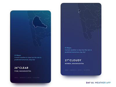 Daily UI Challenge: Day 66 Weather App accuweather app design daily ui challenge interaction design mobile app ui design ux design weather weather app web design