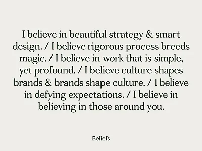 a pocketful of personal philosophies architectural serif beliefs design thinking fortescue philosophy serif value sans