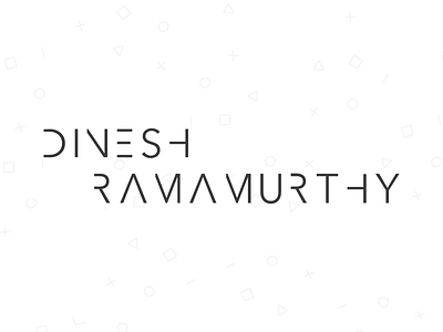 A new typography for my name! typography