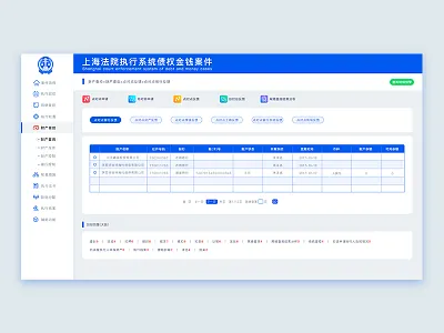 User backstage system blue court goverment office platform office system