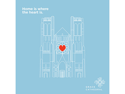 Grace Cathedral: Home is Where the Heart Is cathedral church grace cathedral heart san francisco