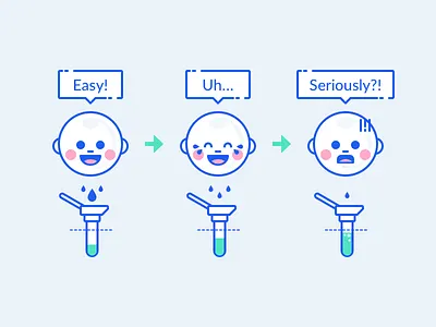 Spit to my 23andMe testing tube 23andme dna genetic testing illustration