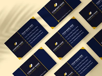 Luxury Business Card Design business card creative design graphic design id card identity card information card luxury modern unique