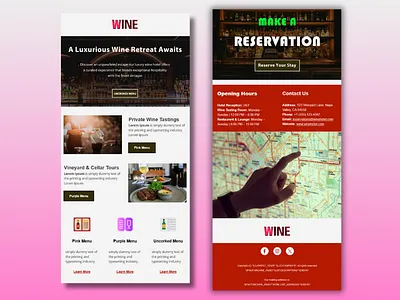 Indulge in a Luxurious Wine Retreat canva canva design email campaign email copywritter email design email design newsletter email marketer email marketing email template design klaviyo klaviyo campaign klaviyo email template klaviyo flows mailchimp mailchimp automation mailchimp campaign mailchimp email template design wine wine industries wine shop