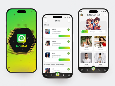 Voice Chat Room Mobile App Redesign ai assistant ai chat app app design chat chat list chat room chat ui chatgpt communication contact list ios messaging app mobile app product design social network ui ux voice assistant voice chat