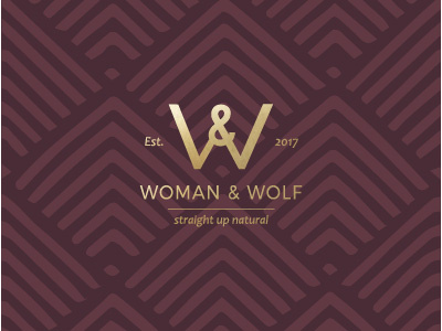 Woman & Wolf Brand Identity brand identity branding logo logo design packaging design product design