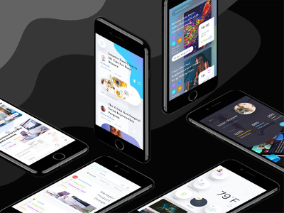 Inspired Mobile UI Kit designer ui ui design web design