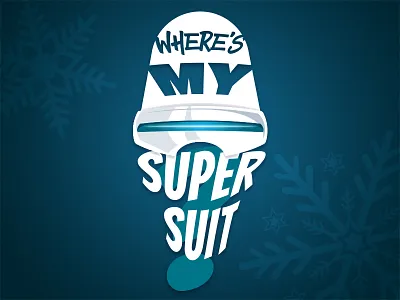 Where's My Super Suit? disney frozone illustrator incredibles photoshop pixar super typography vector