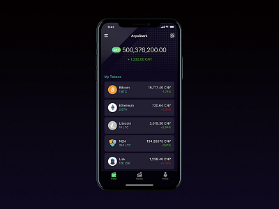 crypto wallet app bitcoin crypto cryptocurrency design token ui wallet