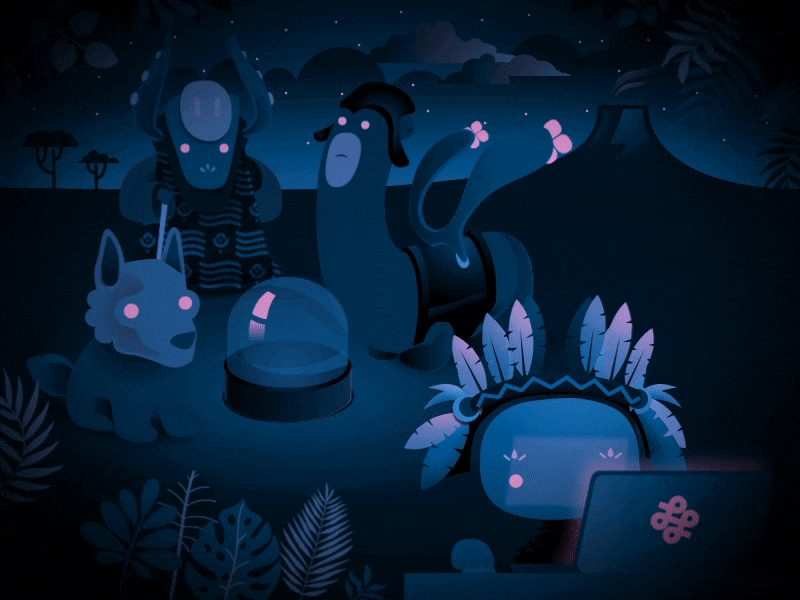 Hello Dribbblers! character design debut dribbble illustration magic whimsical workflow
