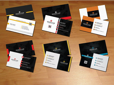Creative business cards bundle agency blue business business corporate agency flyer business flyer clean company creative business cards bundle