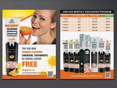 A4 Flyer Design black blue cream creative design facewash flyer green orange professiona white