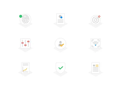 Assurance Icons assurance data icons wip