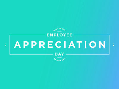 Employee Appreciation Day employee appreciation day gradient lockup logo oc tanner