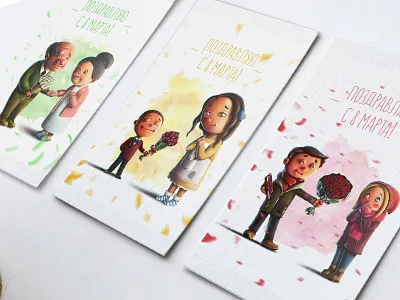 Happy International Women's Day! 2d art art cg date digital art illustration love mom mother photoshop woman womens day