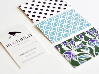 BLUE BIRD: UNTD / Business Cards branding business cards design