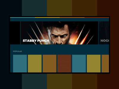 Material 10ft Lander Prototype interaction material nav navigation prototype remote tv ui ux youi