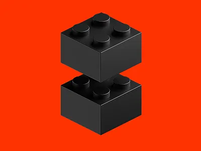 2x2_002 3d blender bricks cgi lego