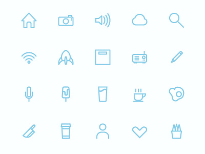 Everything 50 icon illustrator line icon