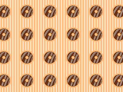 Donut Pattern 5 adobe illustrator flat design food illustration pattern seamless surface design vector wallpaper