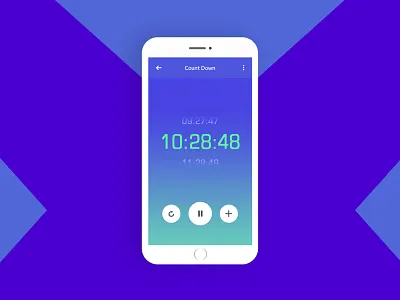 #DailyUI 14 - Countdown Timer countdown countdown timer daily ui interaction design timer ui uiux ux visual design
