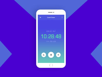 #DailyUI 14 - Countdown Timer countdown countdown timer daily ui interaction design timer ui uiux ux visual design