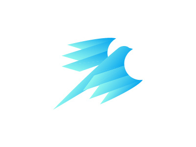 The dove bird blue digital dove flying fondness fowl freedom logo nature