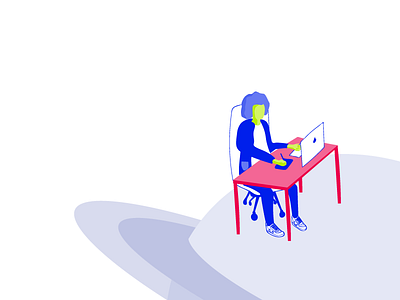 Planet illustration ui