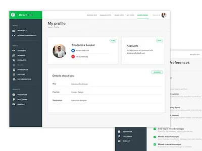 Flock Admin admin admin panel app dashboard desktop ui user interface