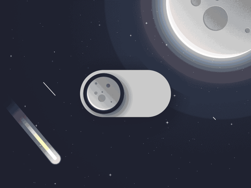 Day and Night Toggle Switch after effect animation day and night loop switch