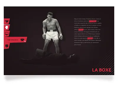 Fictive DigitalRooster agency website concept digital rooster navbar ui website