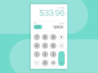 Calculator 004 calculator daily ui dailyui process ui