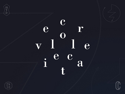 re: ⓒⓒ arrow black brand c collective creative linear logo nyc serif white