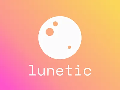Lunetic app app ashtanga astrology ios logo moon soft warm yoga