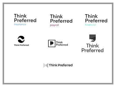 Brand Exploration PT2 brand colours identity insurance logo think