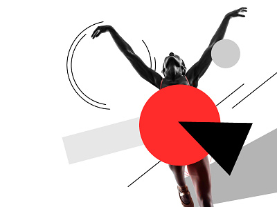 Expression abstract figure simple suprematism