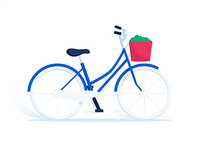 New style coming soon 🚲 bike flat illustration ui ux