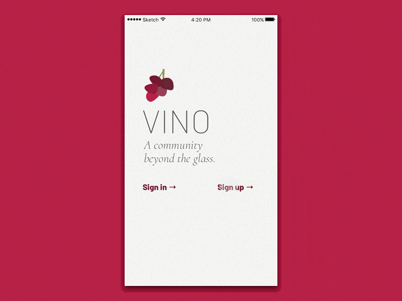 Wine club app app mobile wine