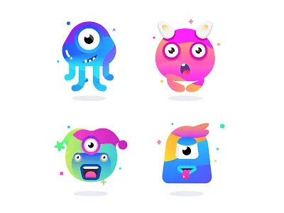 Cartoon Doll cartoon style doll facial expressions funny illustrations