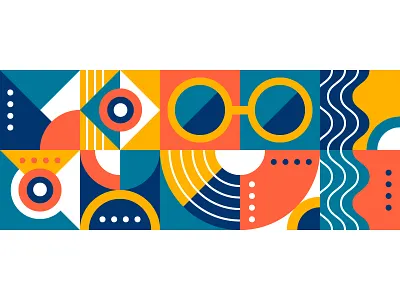 Geometry Pattern clean colors geometry layout line minimal pattern shapes simple womens day