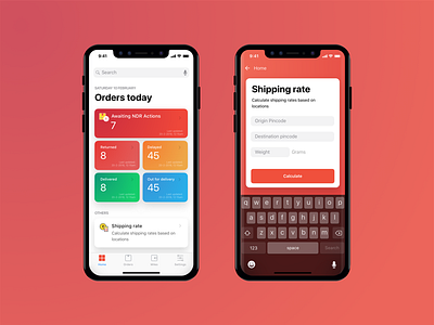 Client facing app for sellers clients delhivery