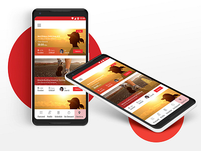 Mobile Apps for Gym Company to Enroll Classes Online android design app design gui design ios design mobile apps design mobile design ui design user experience design user interface design ux design