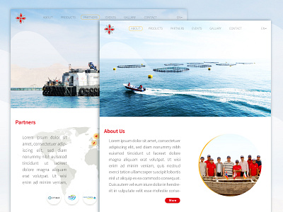 Niksa Co. Web Graphic Design branding design fatemeh.a fatemehalibakhshi fish farm graphic illustrator svg ui ui design userinterface ux vector web webpage design website