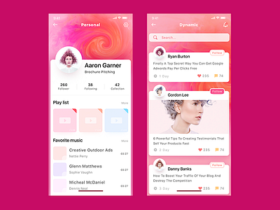 Personal color ui