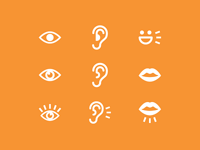 Minimal icon set for Spec Learn games educational game game design icon icon pack icon set icons learning game minimal minimal icon minimalist spec learn speech therapy