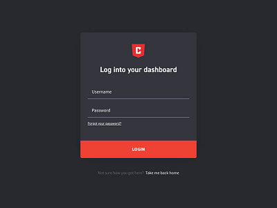 Login dashboard login ui ux wordpress