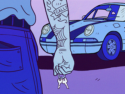 Getaway Car adobe art art direction design director draw freelance illustration